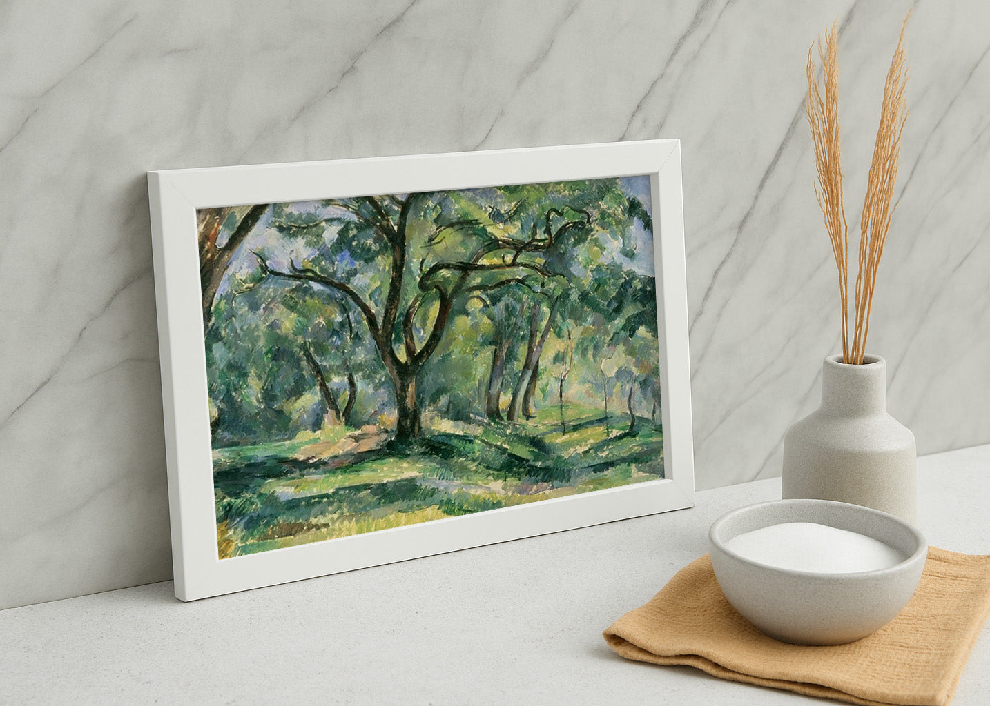 Cuadro Bosque (Cezanne)