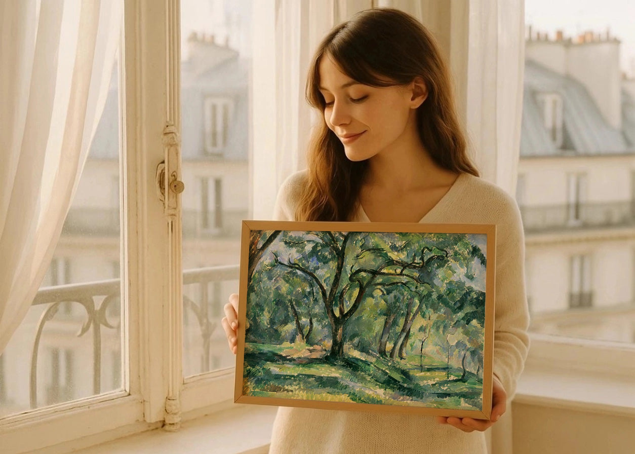 Cuadro Bosque (Cezanne)