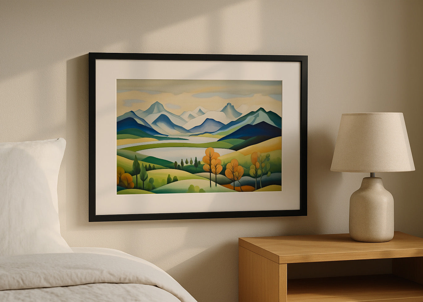 Cuadro Bosque de montaña