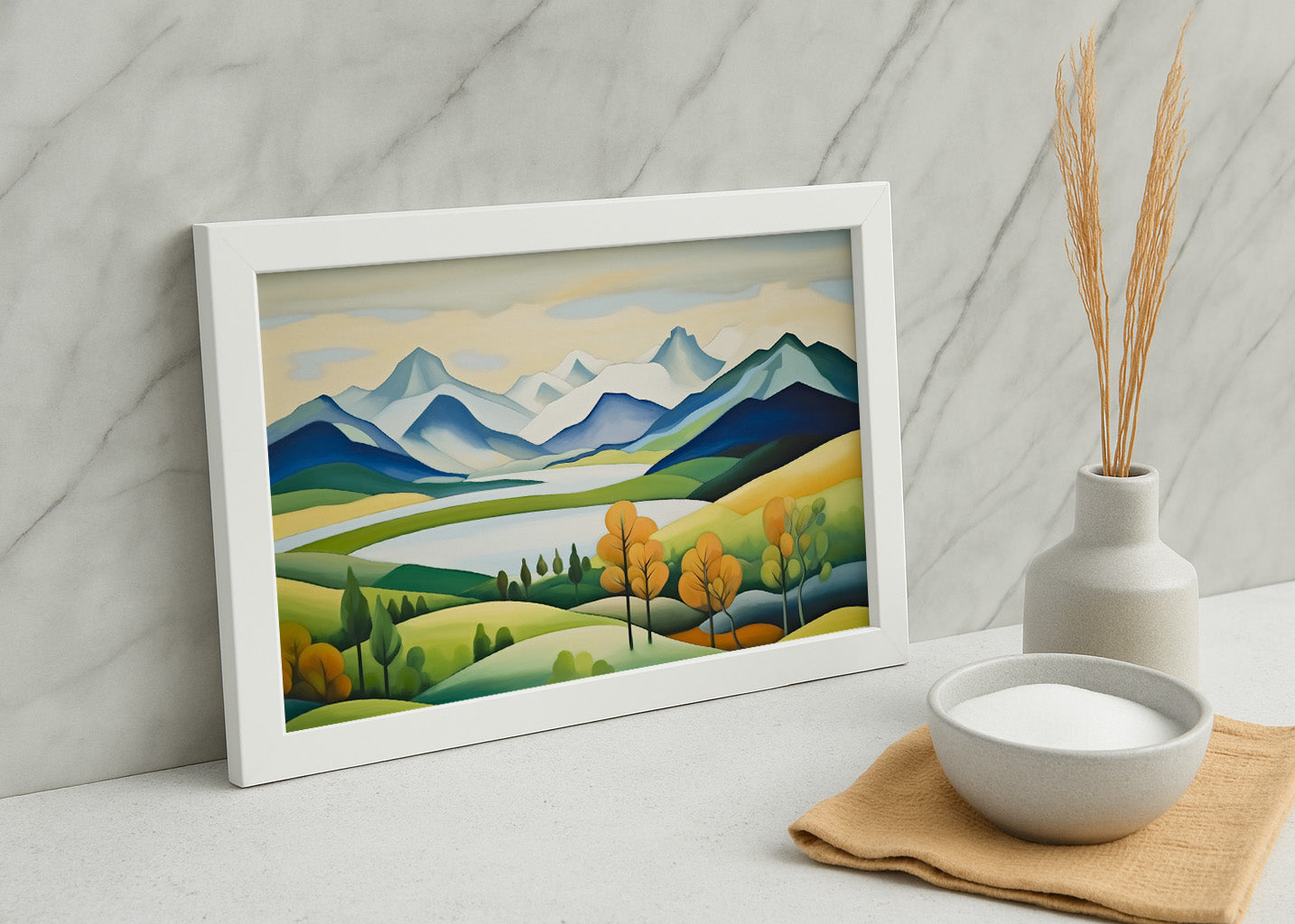 Cuadro Bosque de montaña