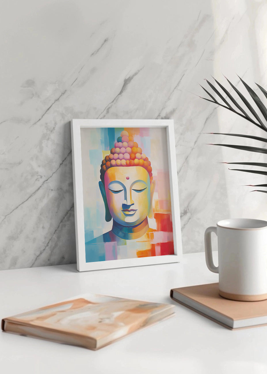 Cuadro Buddha face