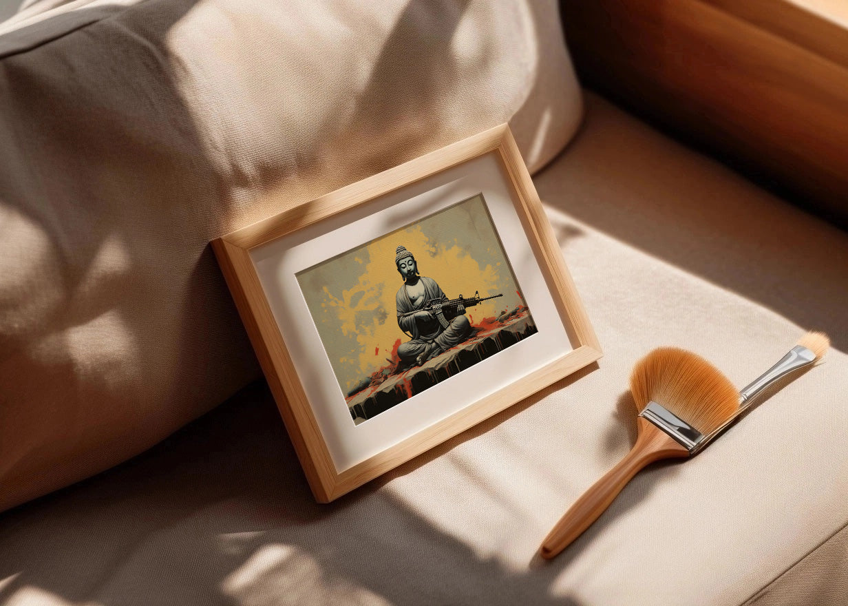 Cuadro Keep calm Buddha...