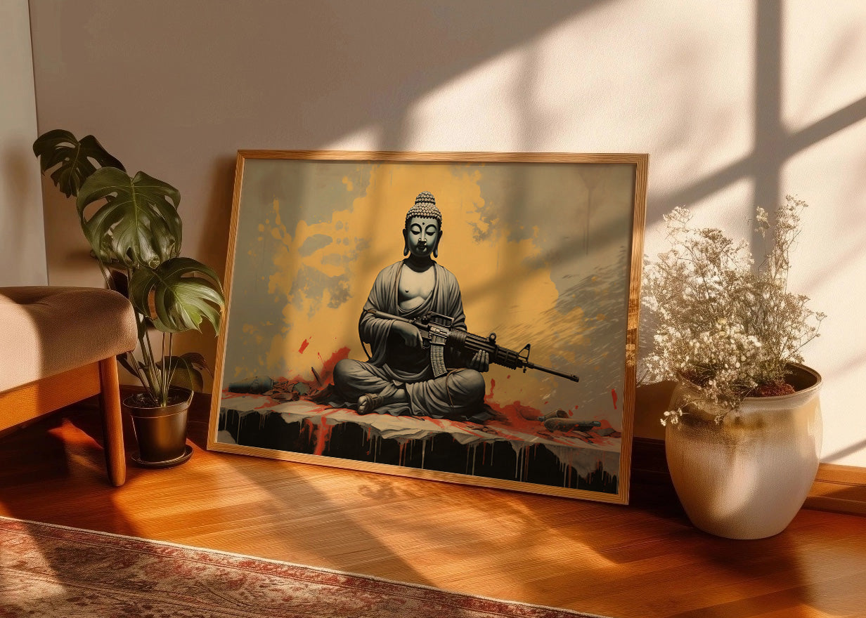 Cuadro Keep calm Buddha...