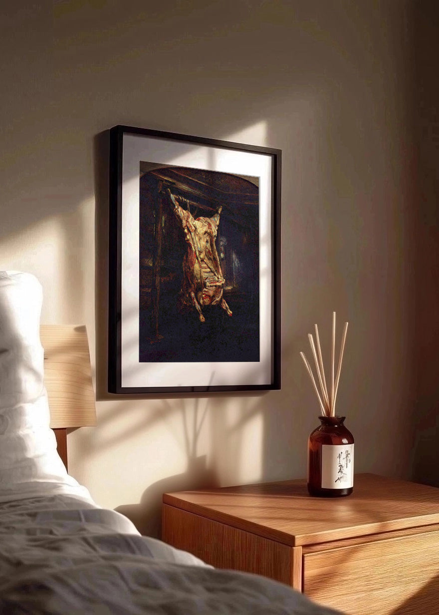 Cuadro Buey desollado (Rembrandt)