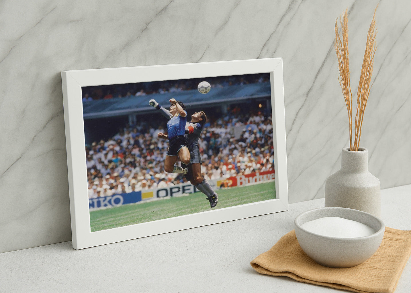 Cuadro La mano de dios - Gol Maradona