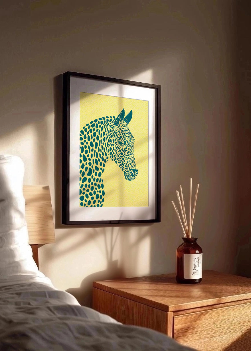 Cuadro Caballo minimalista