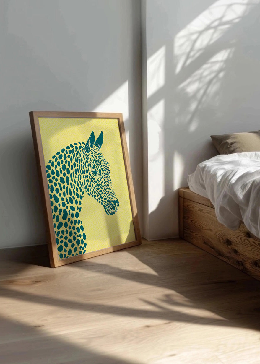 Cuadro Caballo minimalista