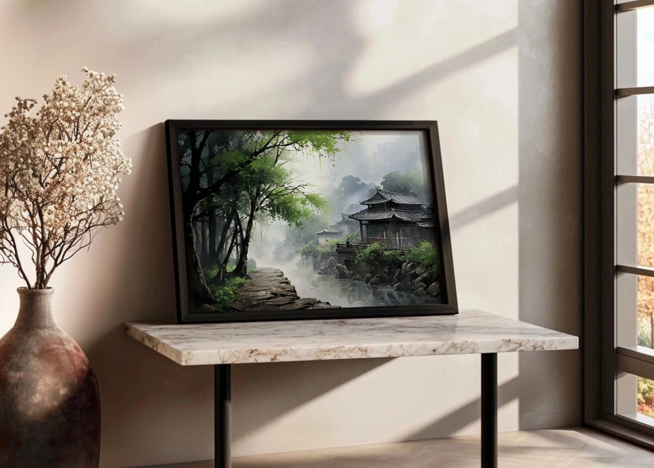 Cuadro Zen village
