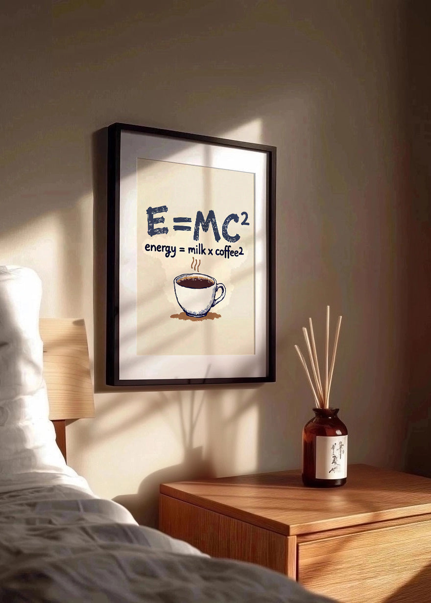 Cuadro Café E MC2
