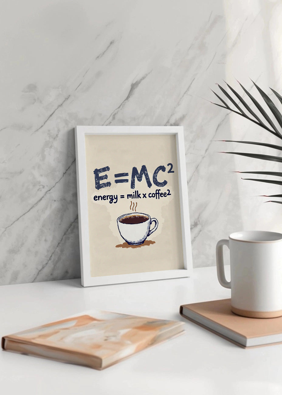 Cuadro Café E MC2