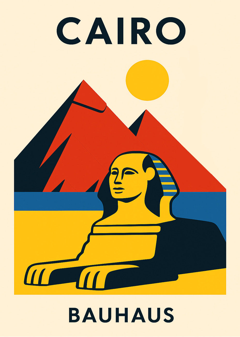Cuadro Cairo Poster Bauhaus