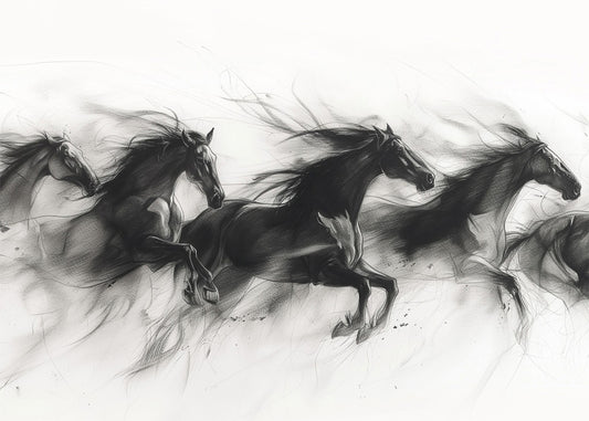 Cuadro Carrera de caballos II