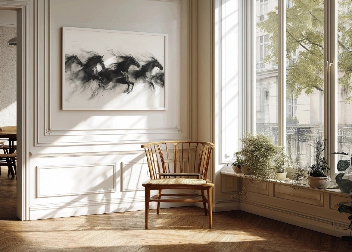 Cuadro Carrera de caballos II