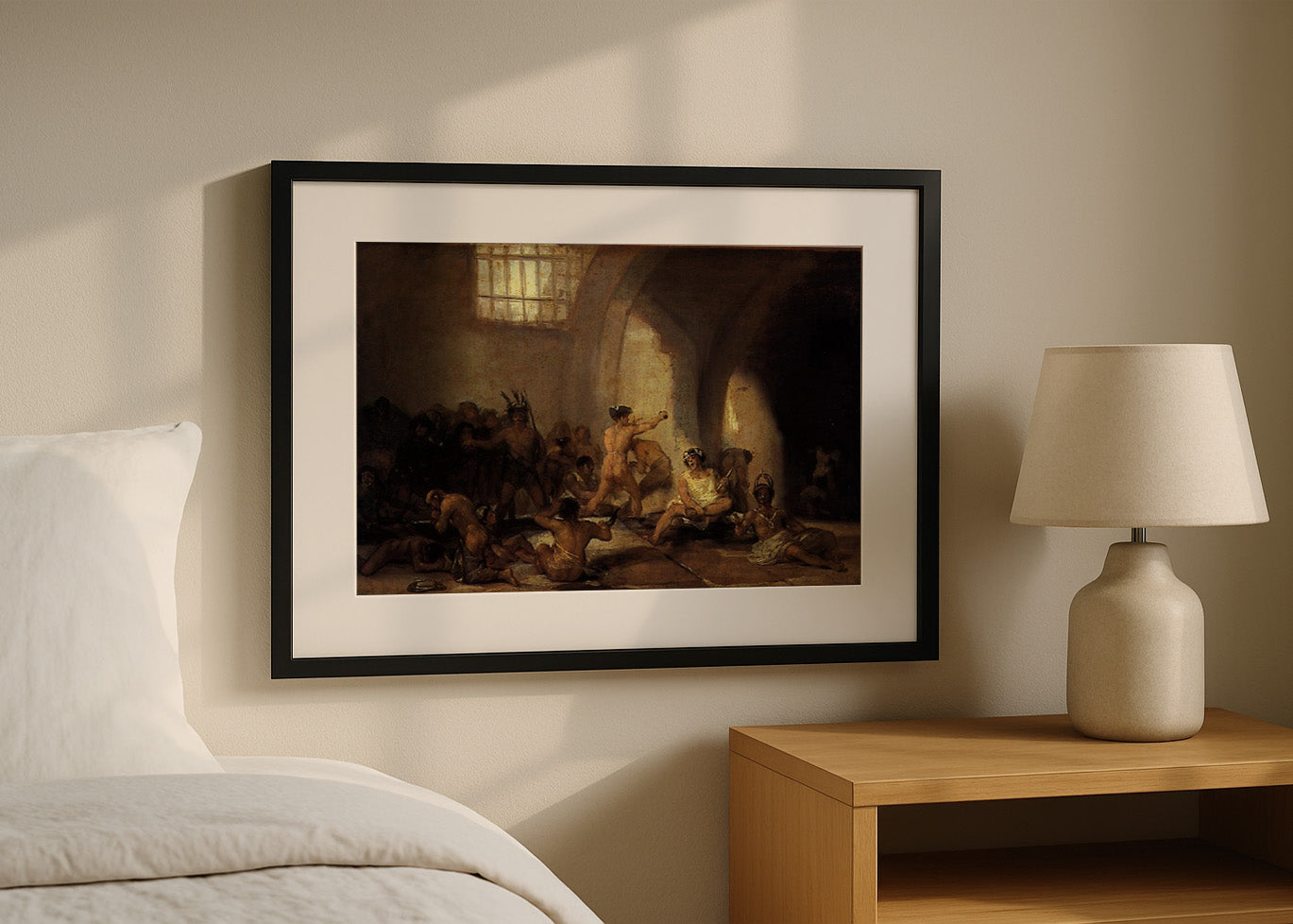 Cuadro Casa de locos (Francisco de Goya)