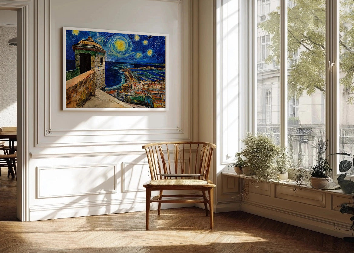 Cuadro Castillo de Santa Bárbara - Van Gogh