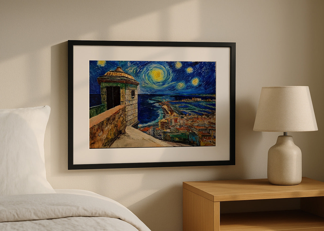 Cuadro Castillo de Santa Bárbara - Van Gogh