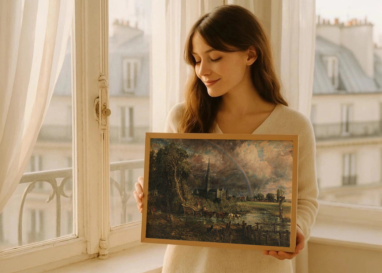 Cuadro Catedral de Salisbury desde los prados (John Constable)