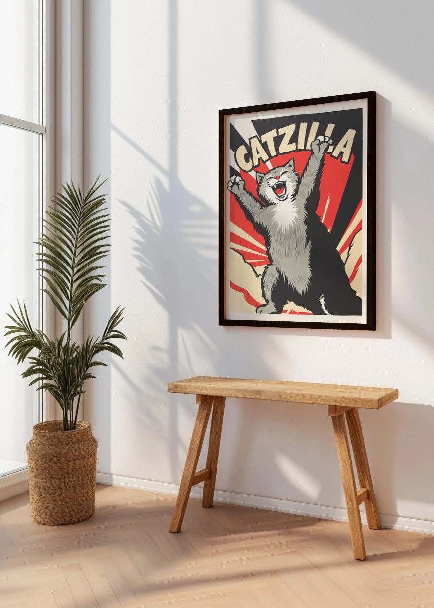 Cuadro Catzilla