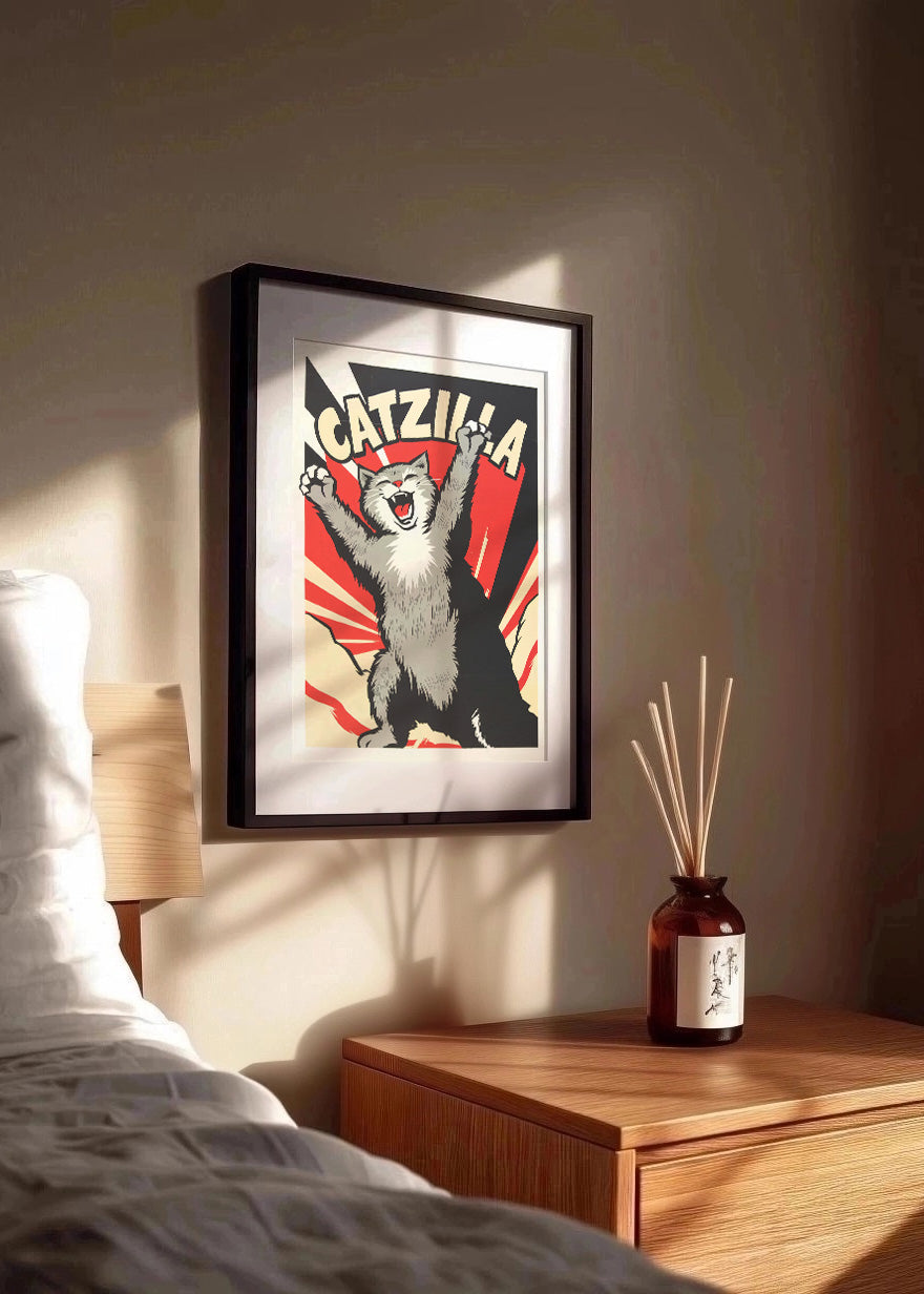 Cuadro Catzilla