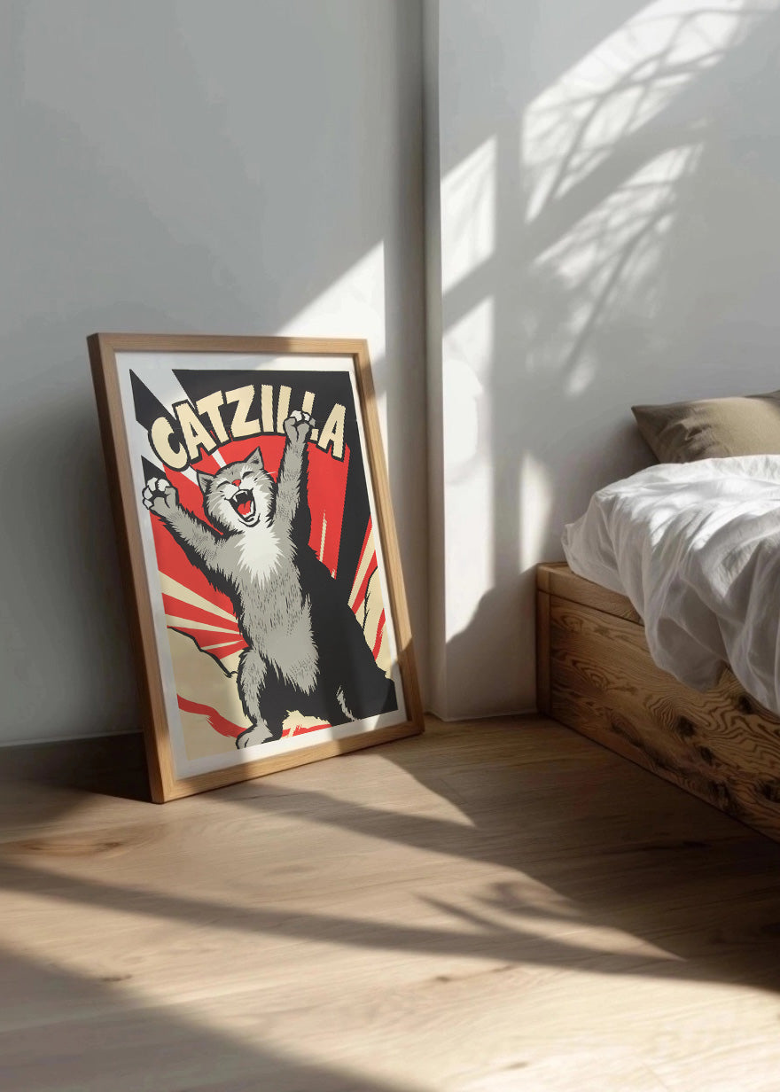 Cuadro Catzilla