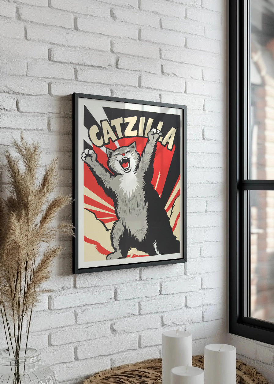 Cuadro Catzilla
