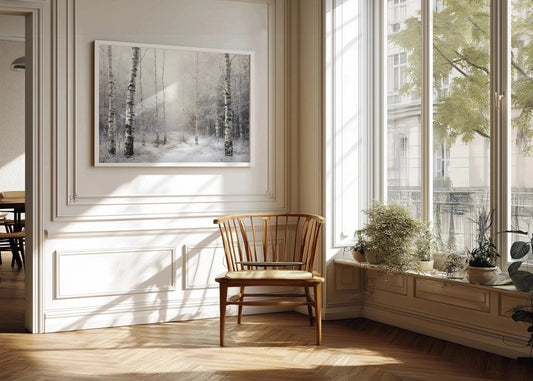 Cuadro Cayó el invierno