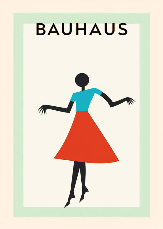 Cuadro Chica Bauhaus