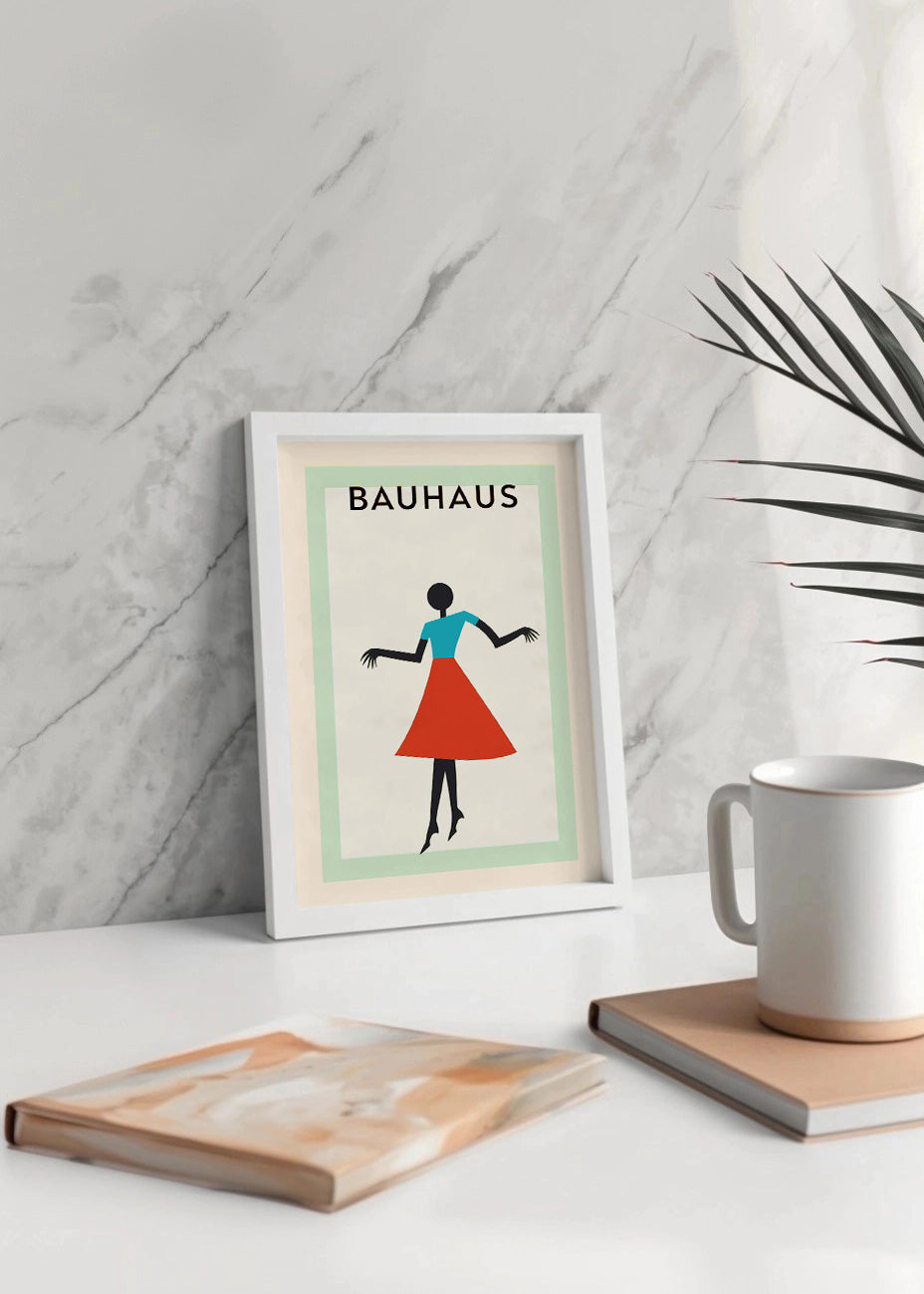 Cuadro Chica Bauhaus