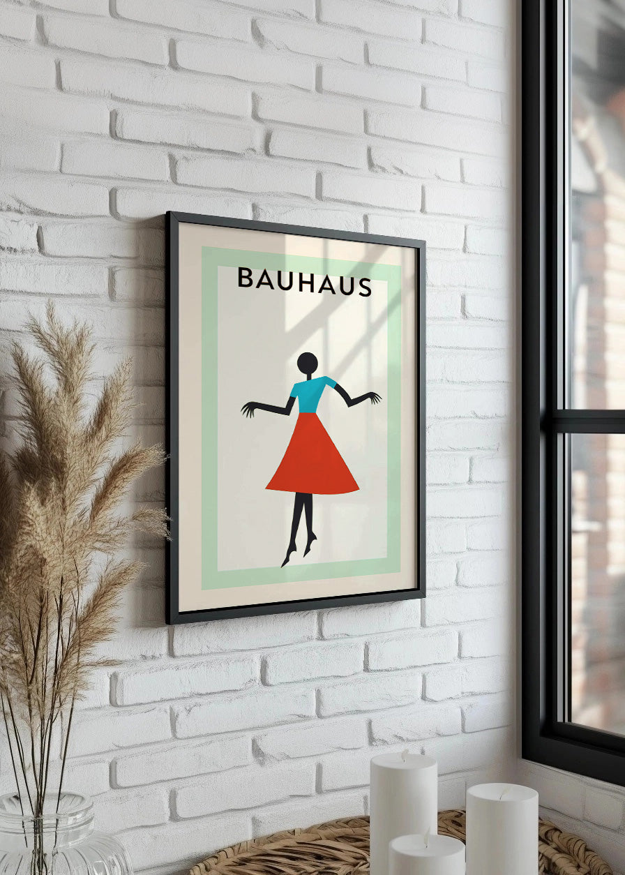 Cuadro Chica Bauhaus