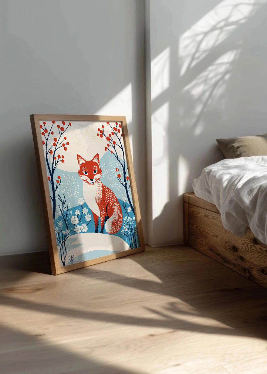 Cuadro Christmas fox