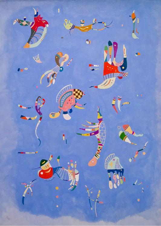 Cuadro Cielo Azul (Kandinsky)