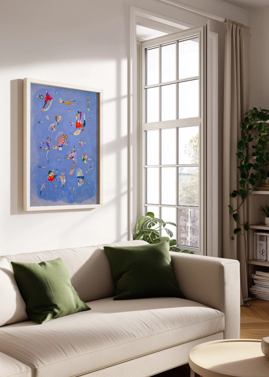 Cuadro Cielo Azul (Kandinsky)