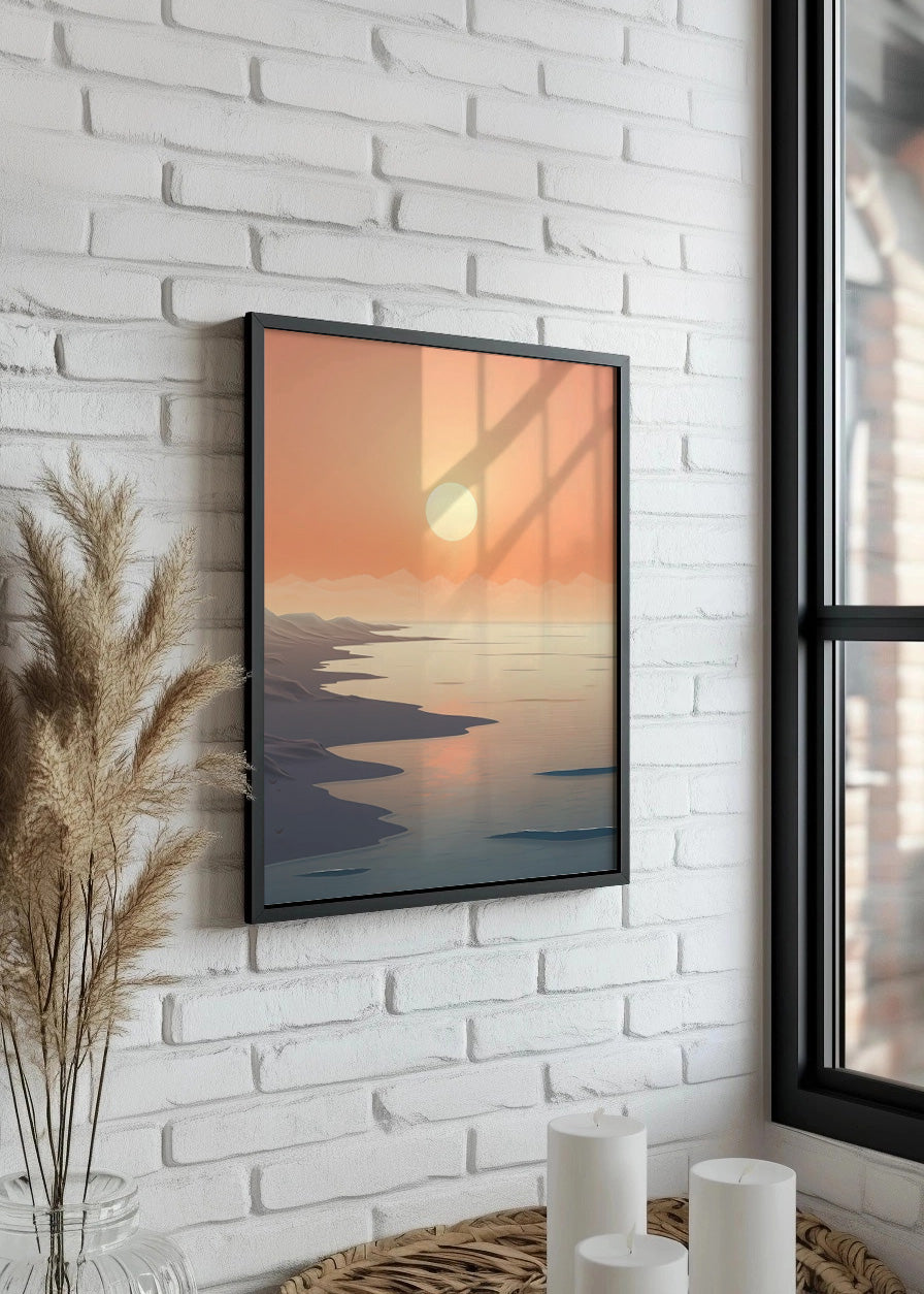 Cuadro Coast sunset