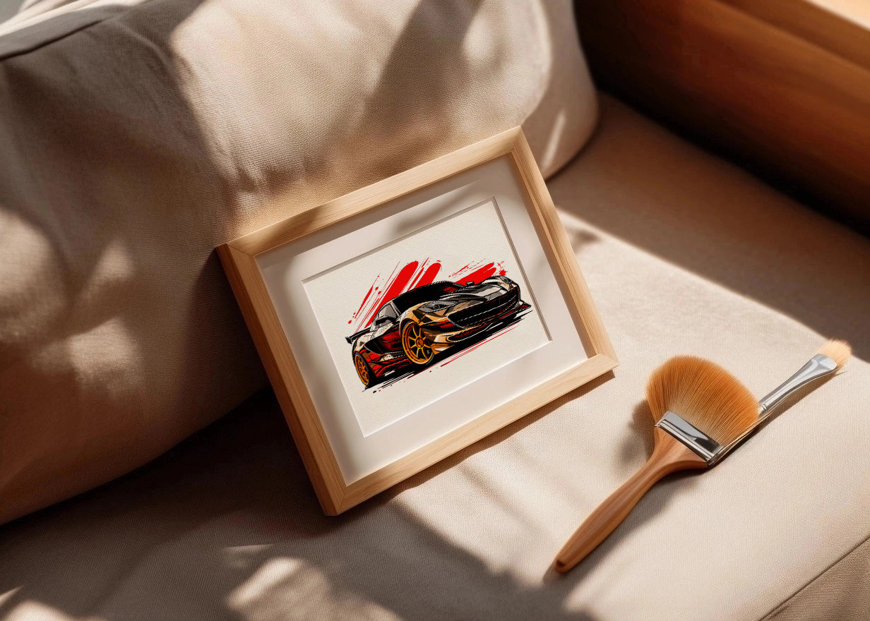 Cuadro Aesthetic sport car