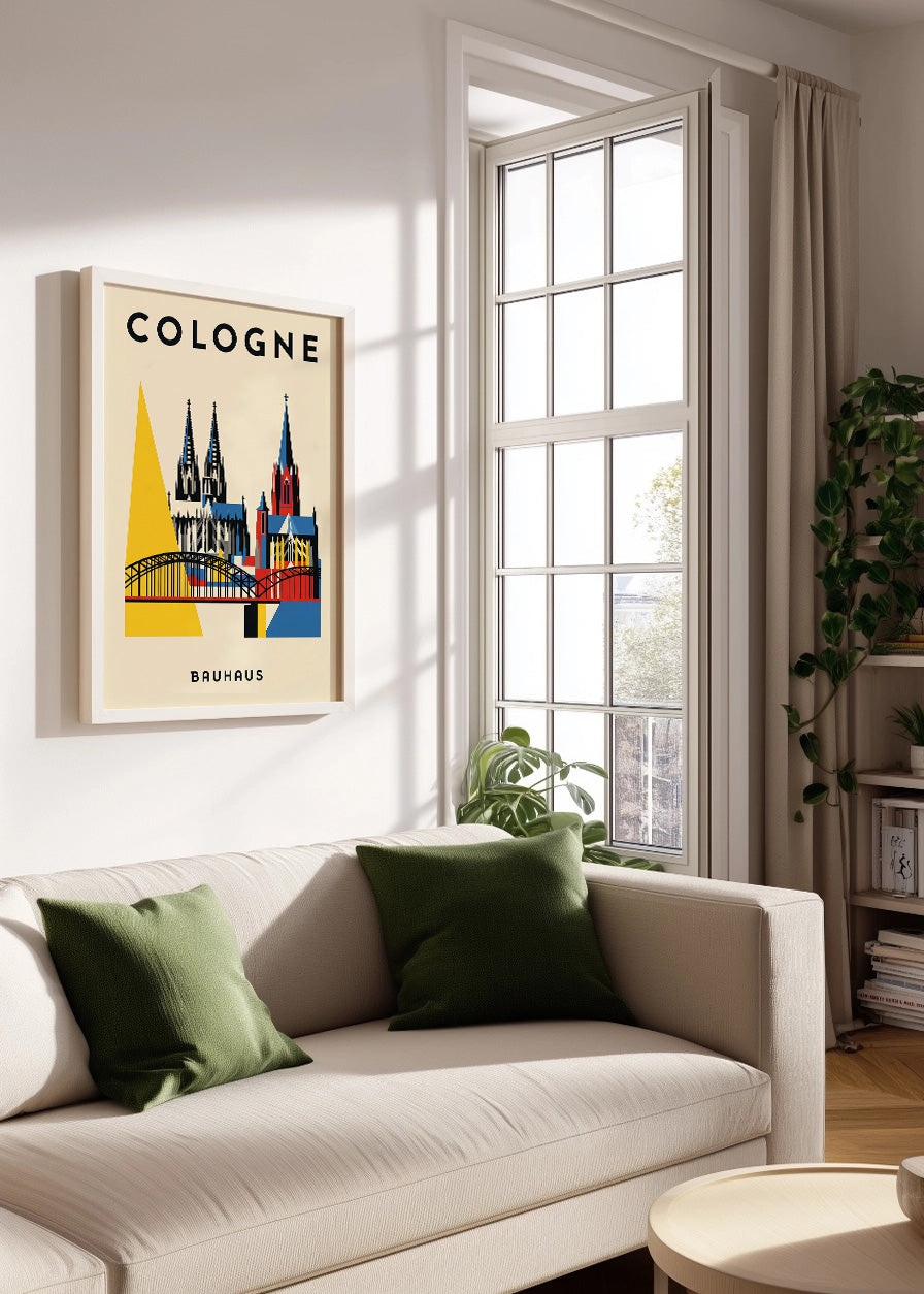 Cuadro Cologne Poster Bauhaus