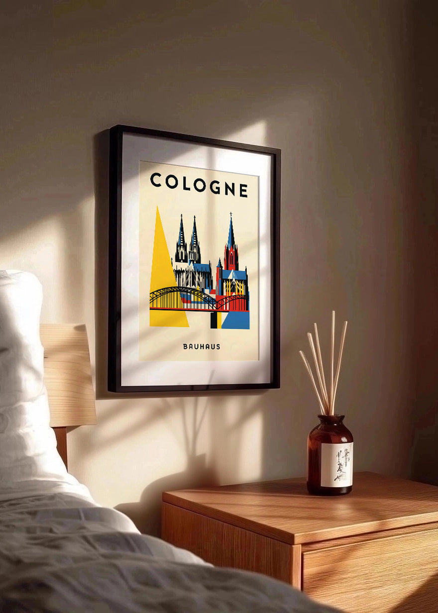 Cuadro Cologne Poster Bauhaus