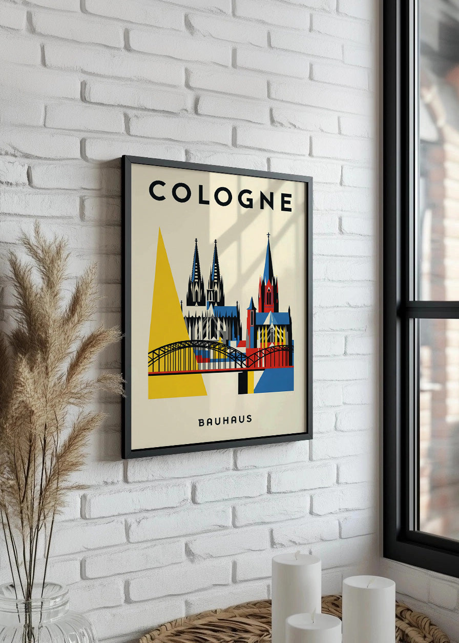 Cuadro Cologne Poster Bauhaus