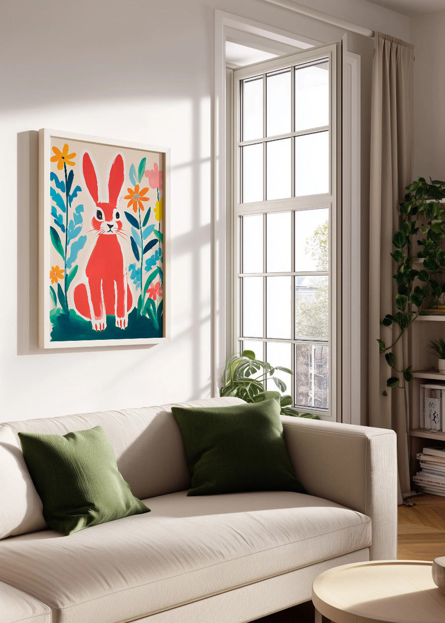 Cuadro Conejo Matisse