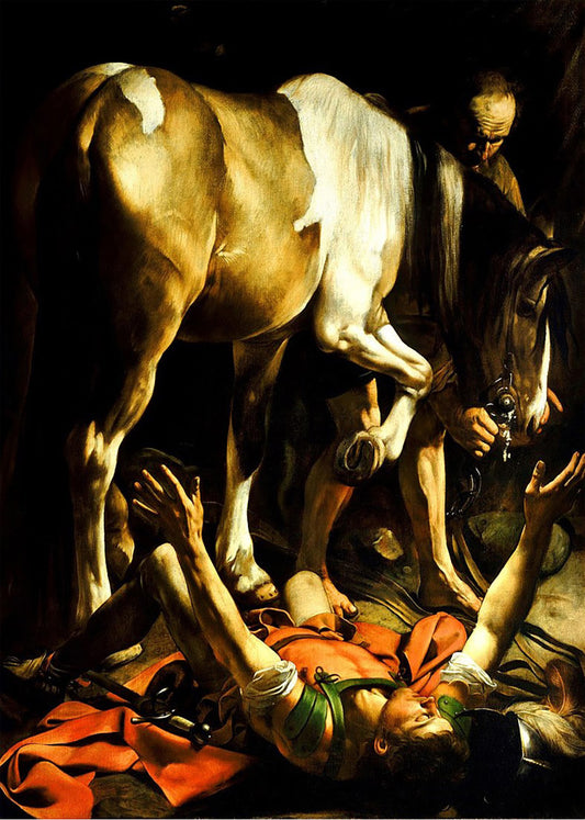 Cuadro Conversión de San Pablo (Caravaggio)