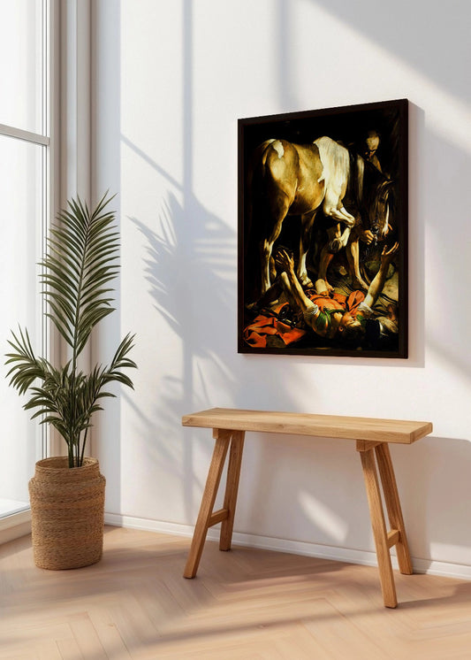 Cuadro Conversión de San Pablo (Caravaggio)
