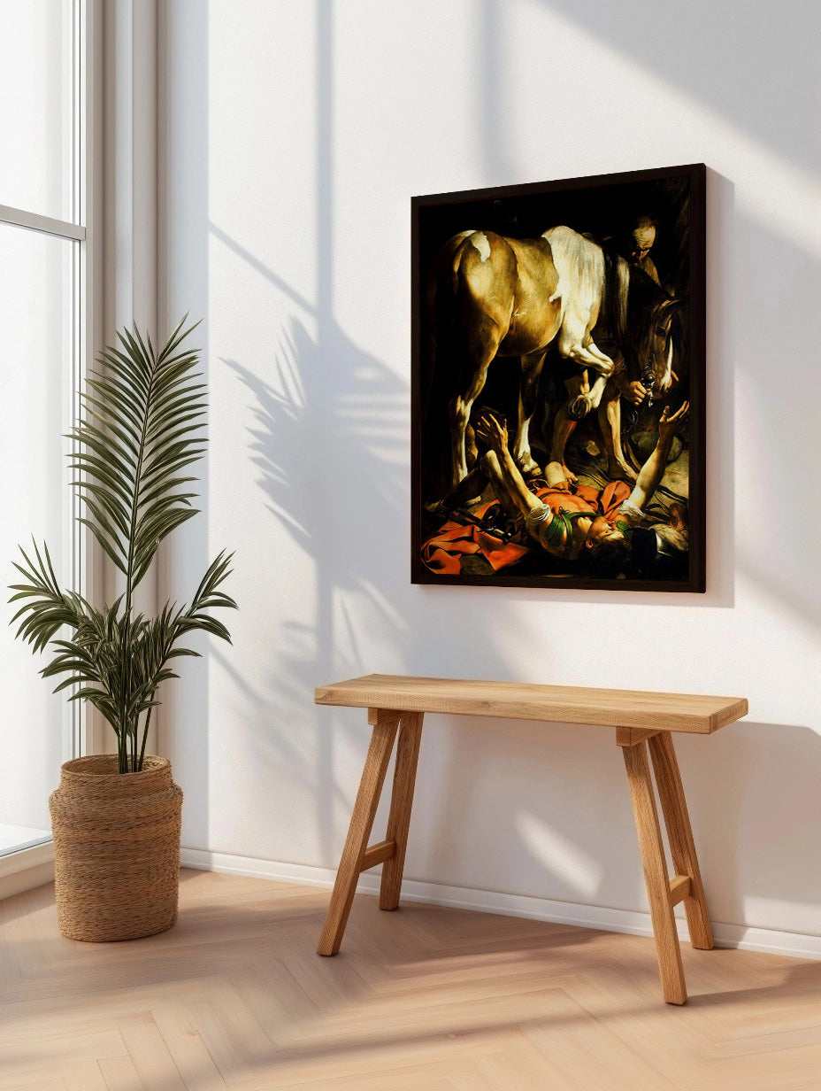 Cuadro de Conversión de San Pablo (Caravaggio) - Fine Artic