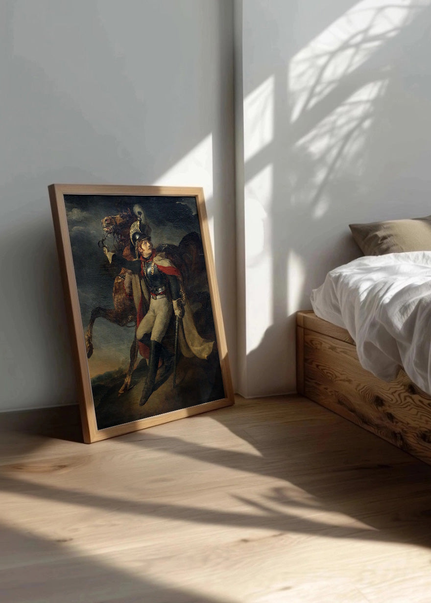 Cuadro Coracero herido (Theodore Gericault)