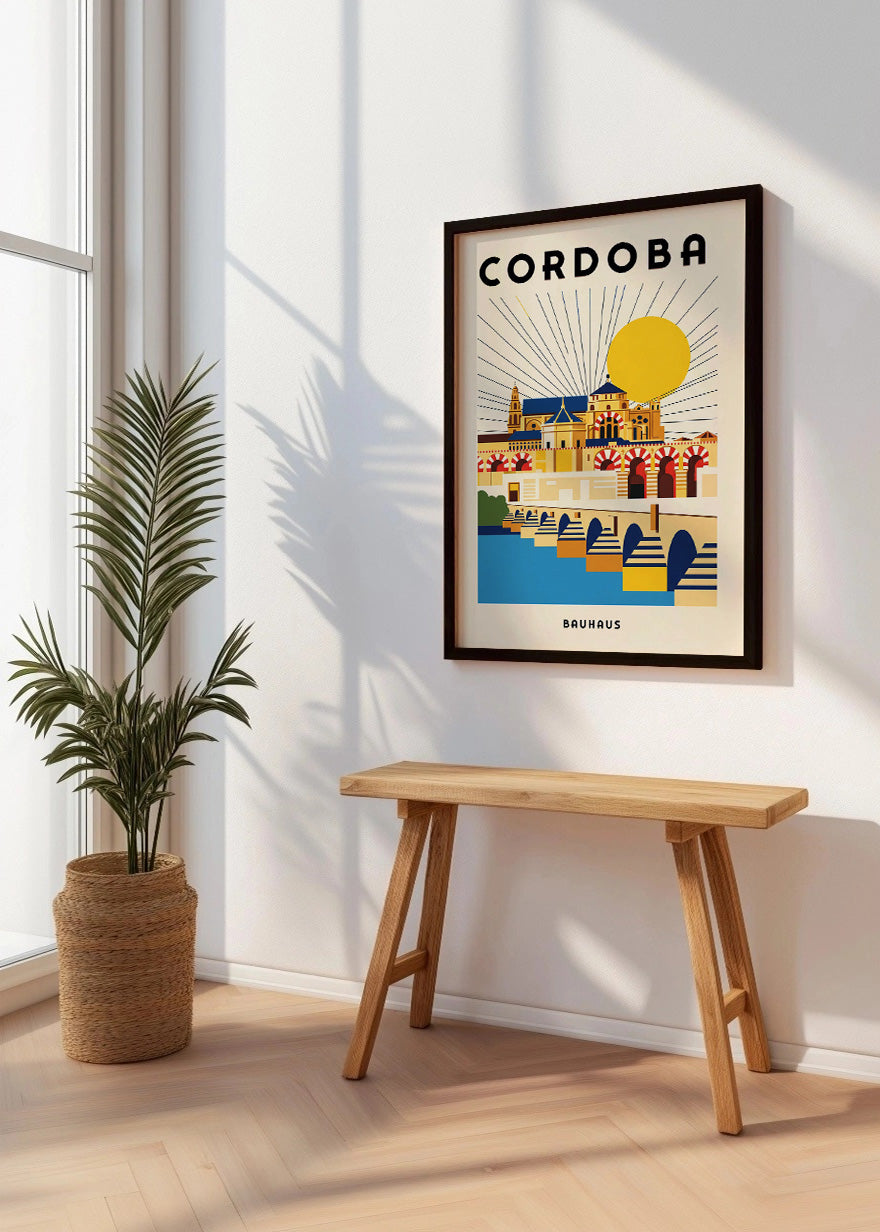 Cuadro Cordoba Poster Bauhaus