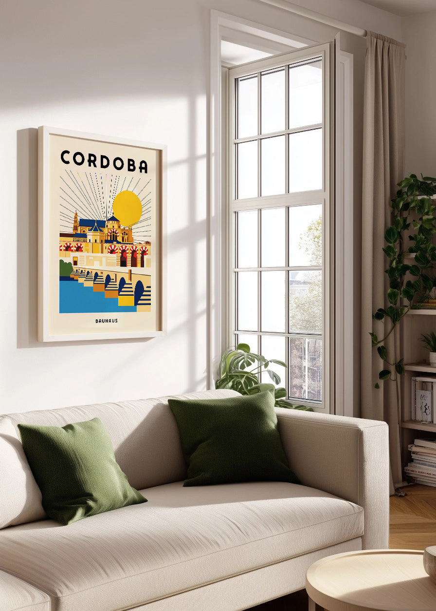 Cuadro Cordoba Poster Bauhaus