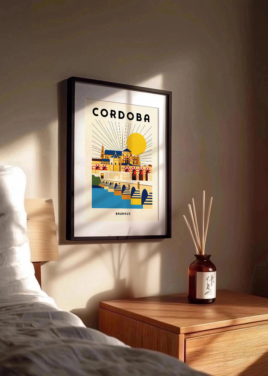 Cuadro Cordoba Poster Bauhaus