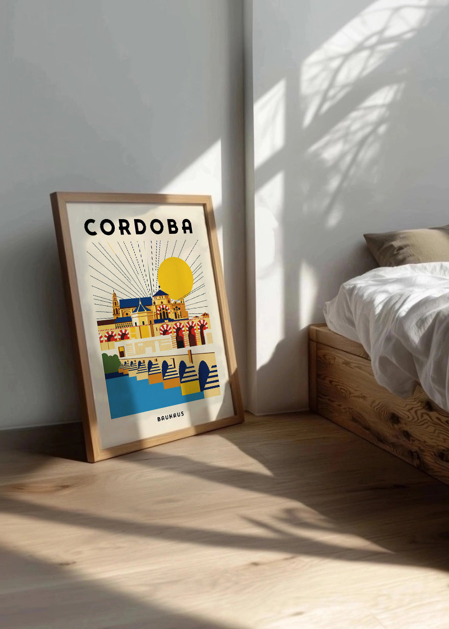Cuadro Cordoba Poster Bauhaus