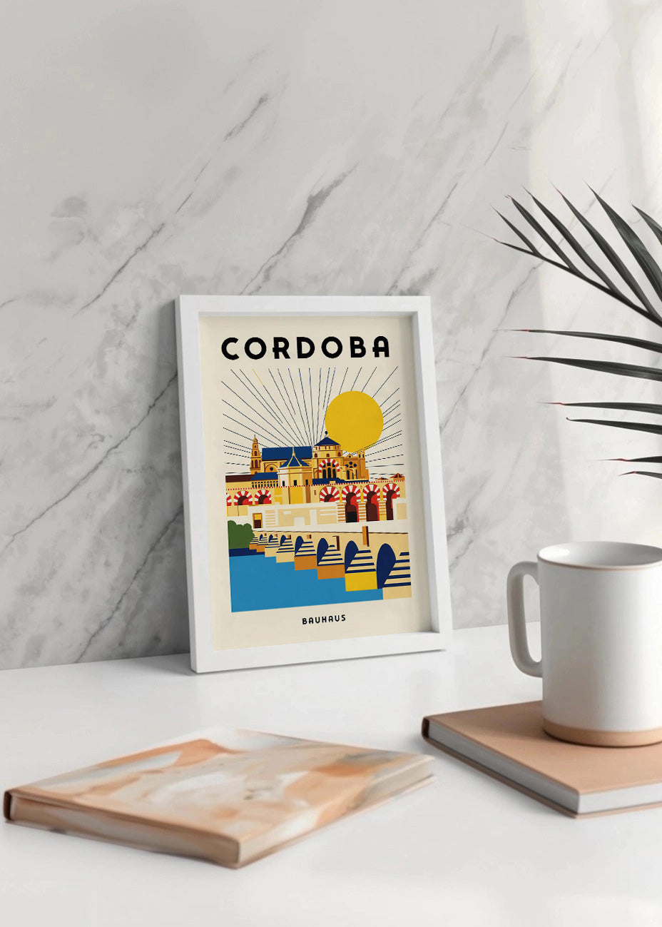 Cuadro Cordoba Poster Bauhaus