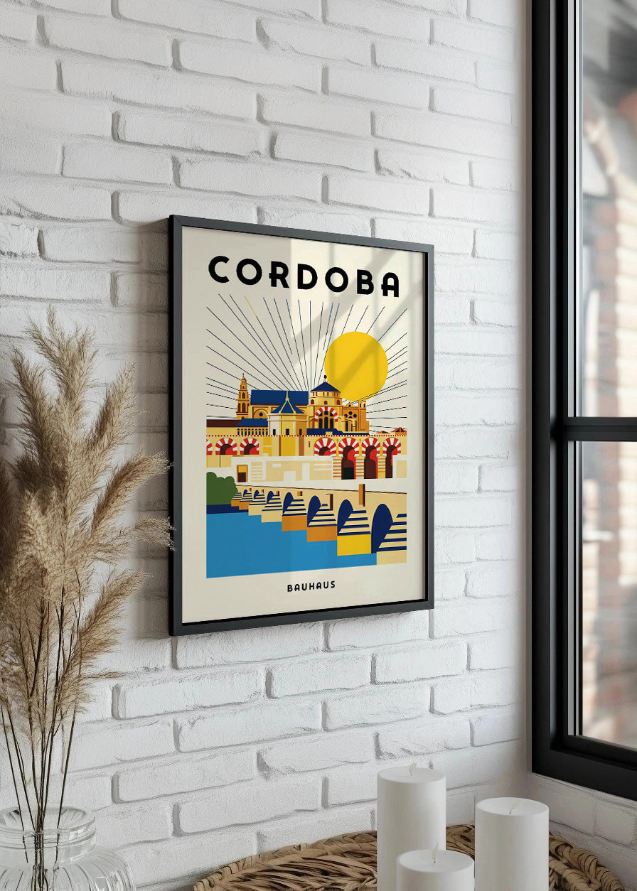Cuadro Cordoba Poster Bauhaus