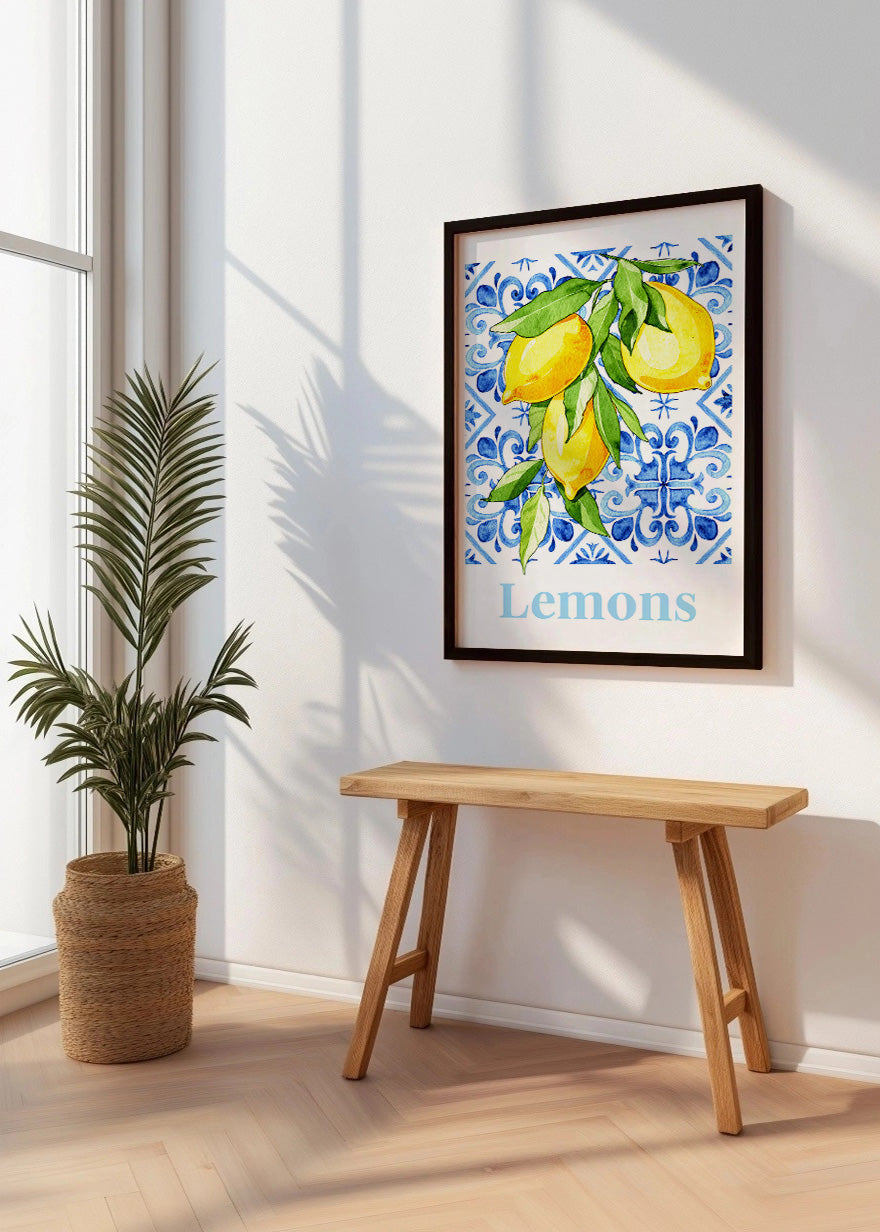 Cuadro Cuadro de cocina - Limones