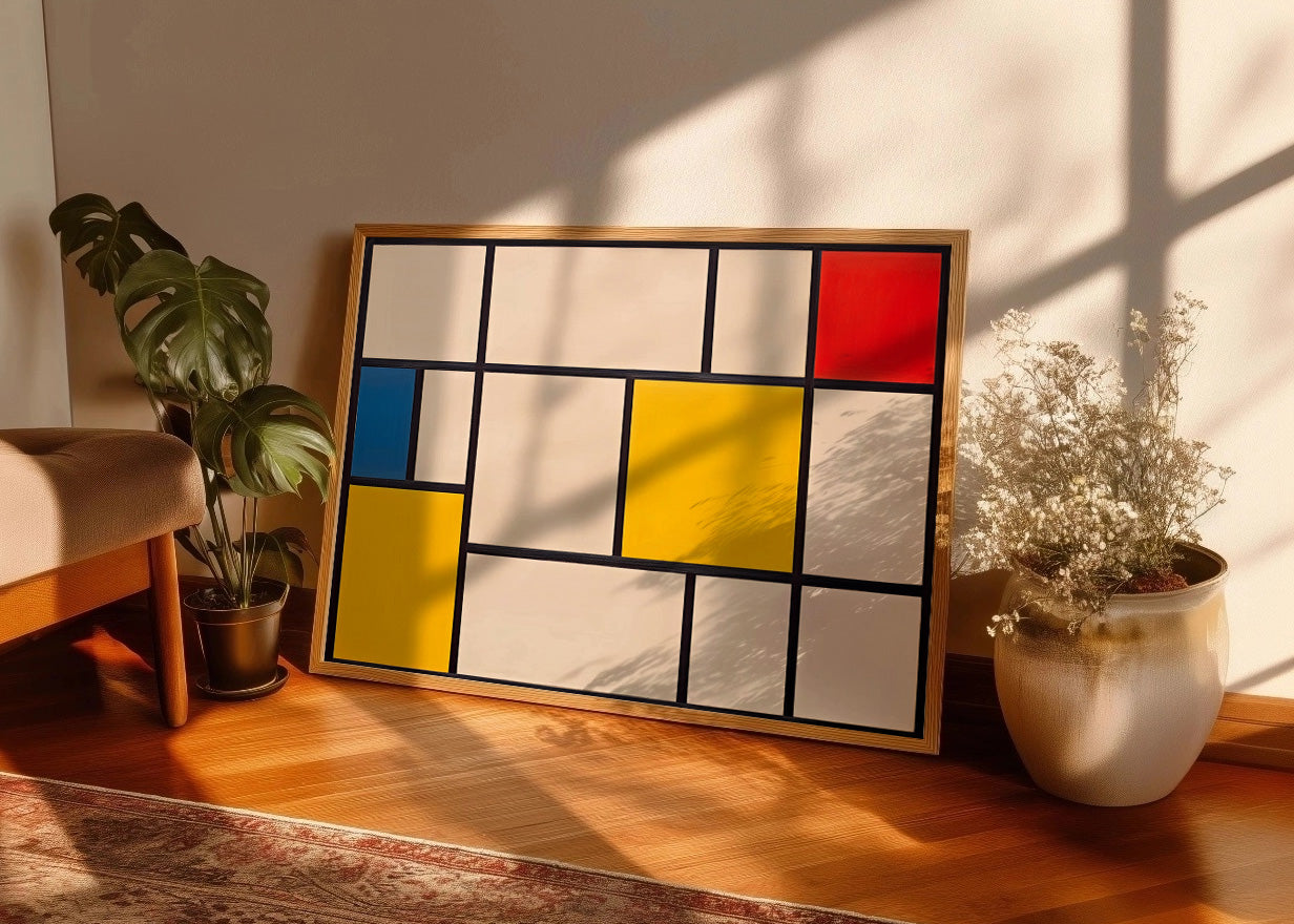 Cuadro Square abstract